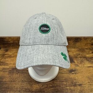 Titleist Shamrock Montauk Tour Twill Golf Hat Adjustable Wool Blend Embroidered